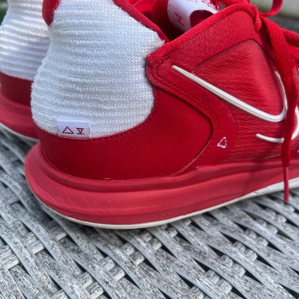 Nike Kyrie Low 5 University Red TB White Basketball Shoes Men 10